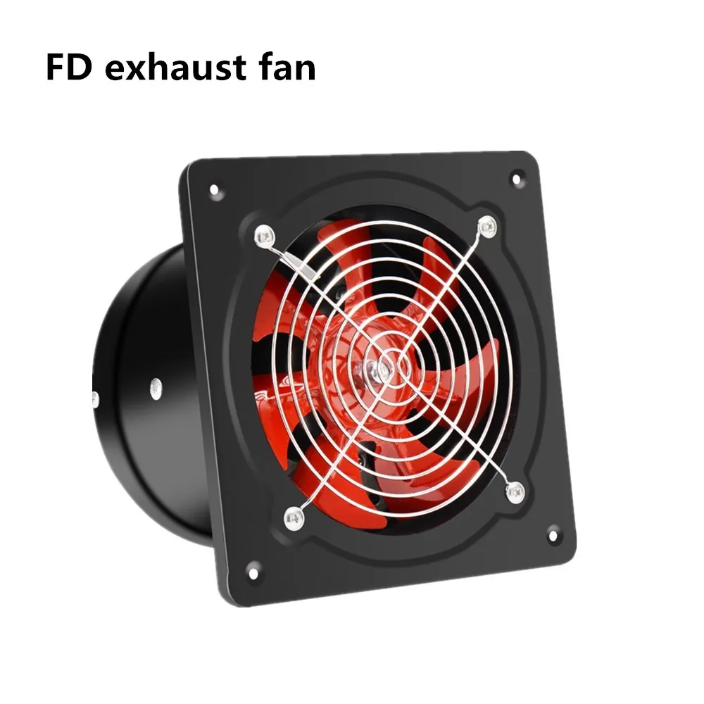 Oumefar Iron Material Exhaust Fan Good Exhaust Performance Removable Style for Bedroom for Improving Air Quality