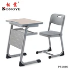 Student Chair And Table Wooden College Table And Chair Student Modern Classroom Furniture Set Library Furniture