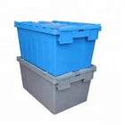Plastic Heavy Duty Plastic Storage Container 56 Litre Heavy Duty Attached Lid Plastic Storage Container
