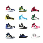 Keychain Keychain Producer Factory Made Custom Wholesale 2D Rubber PVC Sneaker Shoes Keychain