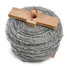 Concertina Coated Hot Dipped Galvanized Blade Binding Wire And Barbed Wire Barbed Fence
