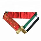 Newest Scarf Uae Scarf 2021 Newest Design UAE National Day Scarf High-end Spun Gold Embroidered Scarf For UAE