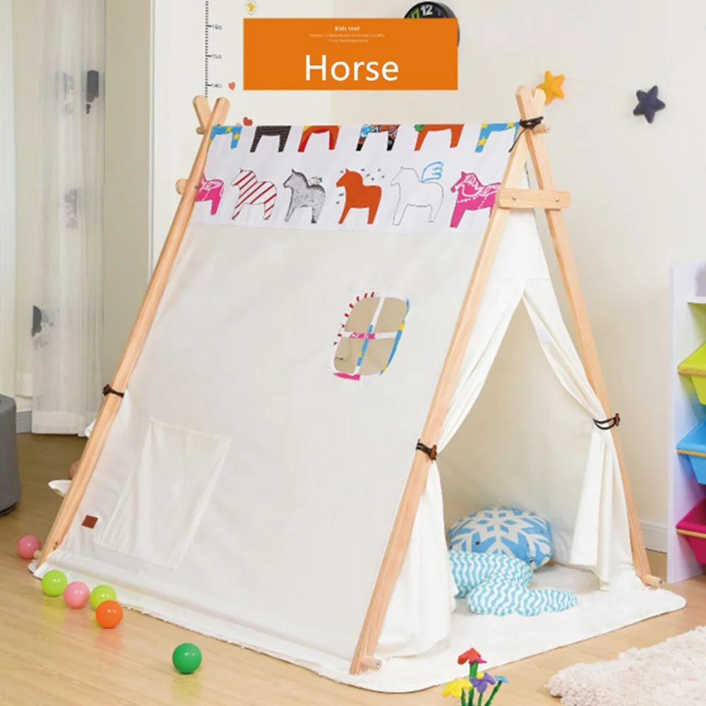Design Triangle Durable Kid Teepee Easy 