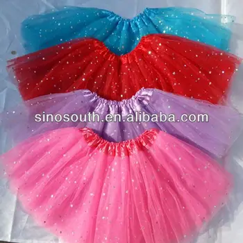 2014 new style cheap star glitter children ballet tutu skirts