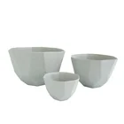 Carved Pot Ceramic Pot Ecofriendly Geometric Carved Moroccan Office Table Decoration Funny Ceramic Lotus Flower Pot