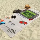 Beach 100% Cotton Custom Logo Printed Wholesaler Beach Towel