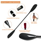 Wing Carbon Paddle High Carbon Wing Black And Glossy Soft Shaft Boat Paddle For Kayaking