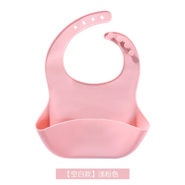 USSE BPA Free Silicone Baby Feeding Set Food Divider Plate and infant Bibs