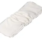 Bamboo Inserts Baby Diapers Insert Baby Cloth Diaper Waterproof Bamboo Cotton Inserts Double Gusset Inserts Diaper