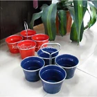Decorative Pot Pots Set 4 Pcs Decorative Indoor Herb Pot Set Garden Pots Herb Pot Set
