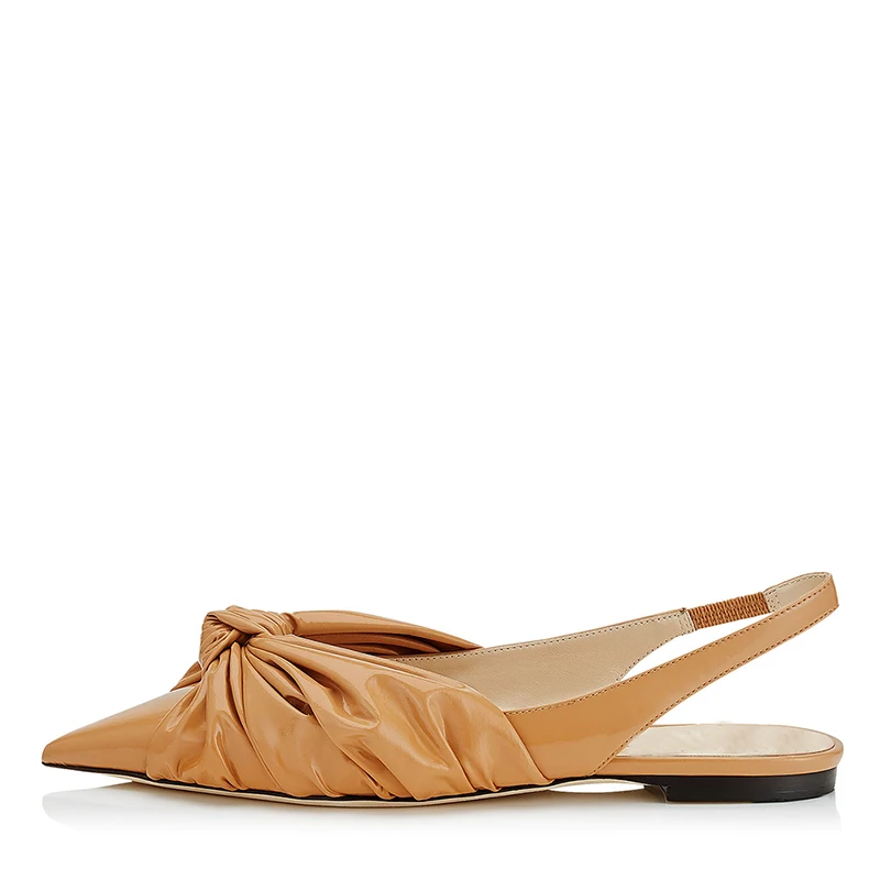 Latest Caramel Sling Back Pointed Toe 
