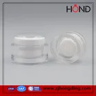 Old Large Cosmetic Jar Wholesale Acrylic Jar 15g 30g 50g 100g 200g Old Round Transparent Large Round Cosmetic Jar