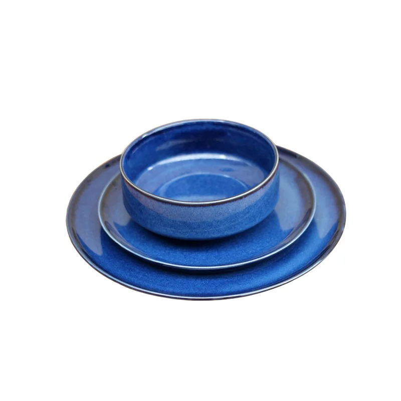 royal blue dishes