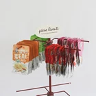 Socks Display Sock Display 3 Layers Socks Display Rack Hanging Metal Socks Display Stands/peg Hook Counter Stand