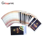 Poker Poker Cards Custom Eco Friendly Printing Marking Casino Token Paper Poker Playing Cards