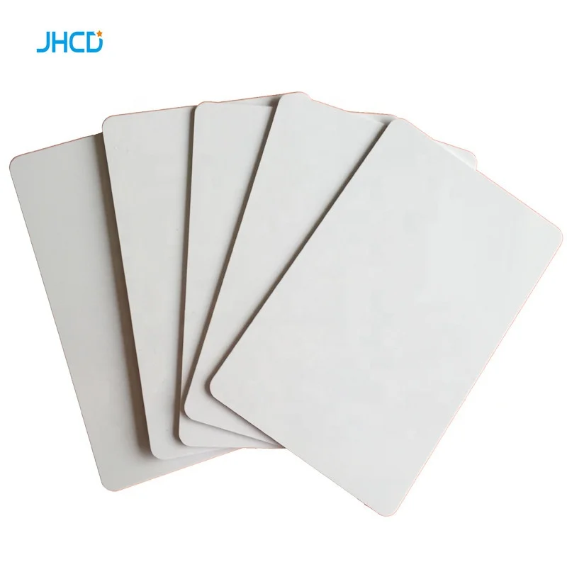 for Inkjet Printers 10 Pack Blank White Printable Cards Inkjet UV Ultraviolet Thermal Printers Plastic PVC White Credit Size Both Sides