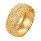 Flowers Wedding Bracelet Flower Bracelets And Bangles Wholesale Fine Jewelry Flowers Carved 24k Gold Plated Wedding Bracelet Bangle For Women
