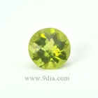 Round Peridot 6*6 Natural Round Checkboard Top Peridot With Cheapest Price