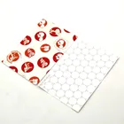 Hot Foil Aluminum Foil Paper Food Packing Factory Hot Laminated Aluminium Foil Paper Hamburger Wrap Paper