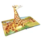 High Quality Hardcover Book High Quality Hardcover Book Kid Activity 3D Coloring Pop-up Book