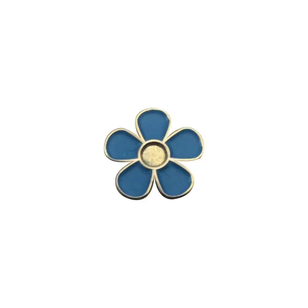 3 X Masonic Flower Forget Me not Lapel Pin Badge 