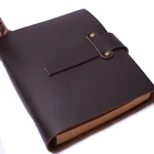 Soft Cover Notebook Soft Real Leather Cover Notebook Customized Business Notepad Diary
