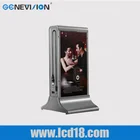 Mp4 Hd 10.1 Inch Table Advertising Player Mp4 Loop Video Touch Screen All In 1 Pc Full Hd Internet Menu