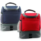 School Bag Wholesale Custom Cheap 600D Polycanvas Kid School Lunch Cooler Bag