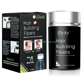 Dexe hair fibre for hair growing spray best/hair building fibers /make up for hair baldness group