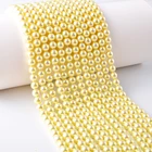 Pearl Pearls Colorful Pearl Glass Gead Pearl Bead With Holes Pearls For Jewellery Making