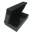 Box Packaging Boxes Foldable Easy Shipping Black Paper Packaging Box For Shoes
