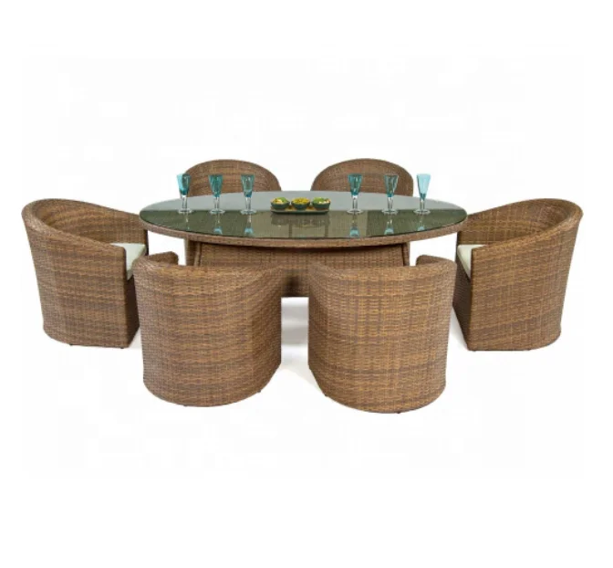 rattan garden table and chairs sale