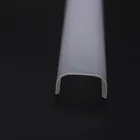 Plastic Led Plastic Led Extrusion Molding Pc Diffusion Cover Plastic For Led Strip