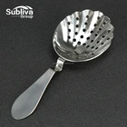 Bar Tools Hot Sale 304 Stainless Steel Shell Julep Cocktail Strainer 2018 Bar Strainer Bartender Tool