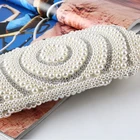 Beaded Bag Clutches Clutchclutch Evening Clutches Factory Direct Wholesale Brand New Two-sided Pearl Crystal Handmade Beaded Evening Bag Party Clutches For Wedding Banquet Prom