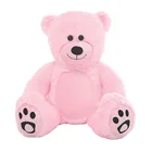 A782 3 Foot Giant Teddy Bear Cuddly Stuffed Plush Animals Teddy Bear Toy Doll Pink Birthday Christmas Pink 36 Inch Doll
