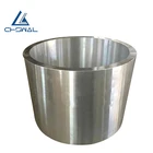 Forging and pressing seamless aluminum tube pipes