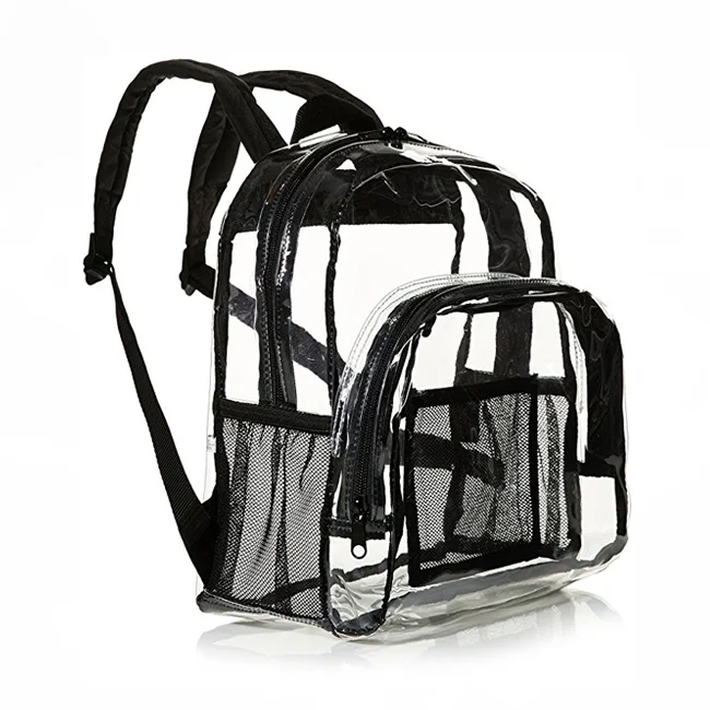 Wholesale Casual Clear Pvc Backpack 