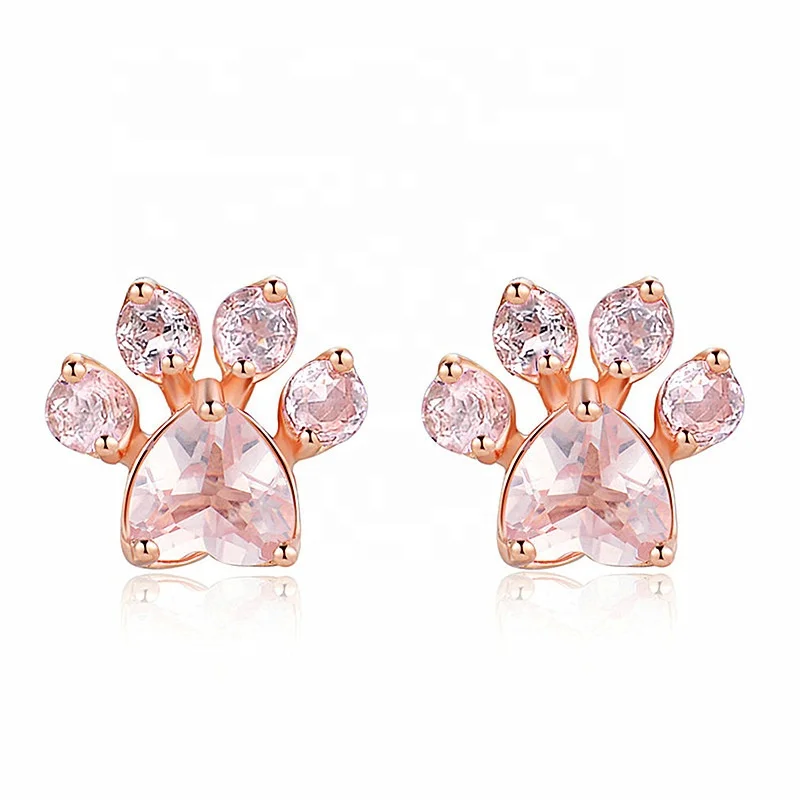 Caoshi Rose Gold Plated Animal Earrings 