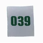Clothing Labels Custom Quality Washable Numbered Wholesale Clothing Labels