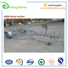 Boat Trailer 2015 High Quality Double Axle Galvanized Boat Trailer For Sale