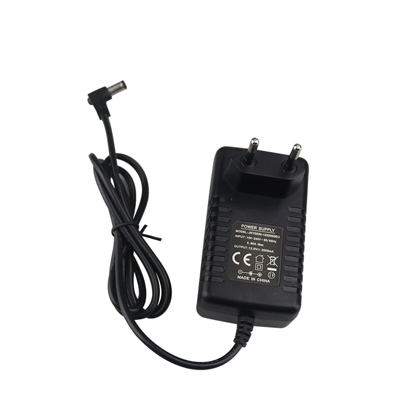 2000mA 2.1x5.5mm CCTV Security Camera Power Supply Adapter 12V DC 2A Charger 