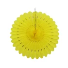 Party Decoration Yachen 5pcs Colorful Hanging Tissue Round Paper Fan For Party Decoration