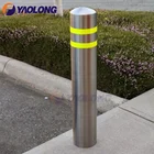 Yaolong Steel Stainless Steel Hot Dipped Galvanized Customized Barrier Outdoor Road Safety Bollard