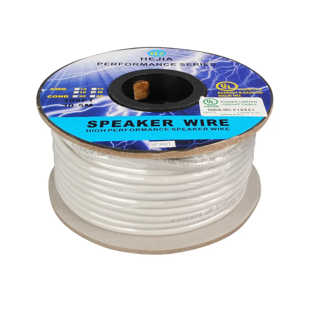 14awg 16awg 18awg 2 Conductor Speaker 