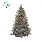Christmas interior decoration artificial christmas tree with lights