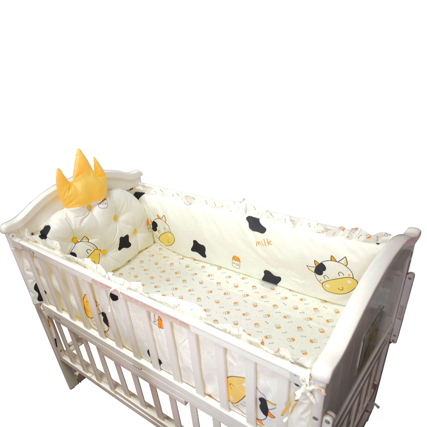 crown crib bedding