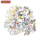 Heart Locket Heart Love Animal Crystal Alloy Resin Mixed Float Charms Glass Memory Lockets Wholesale