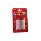 Party Candles Party Birthday Candle Birthday Party Colorful Magic Spiral Candles With Holder