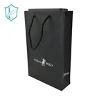 Custom Scarf Shirt Packaging Bag Gold Stamping Hot Silver Paper Packaging Bag Gift Bag